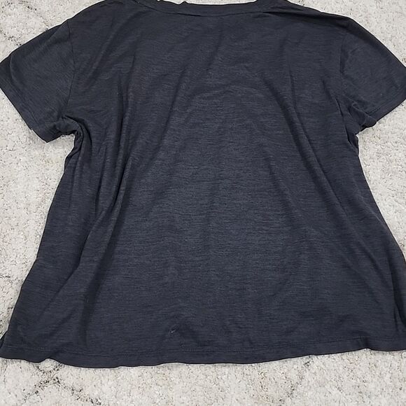 Reebok Women's Large Short Sleeve Top Basic Normcore Basic Layer Loose Athleisur - Picture 5 of 8